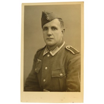 Knöchel Leopold in Wehrmachtsunteroffiziersuniform. Espenlaub militaria